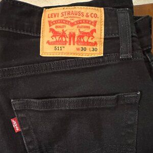 Levi Strauss Black 511 Jeans